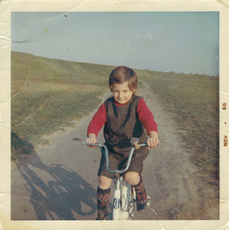 licia-on-bike-1966